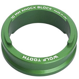 Wolf Tooth Knock Block Headset Spacer 10mm Trek Knock Block Compatible Green