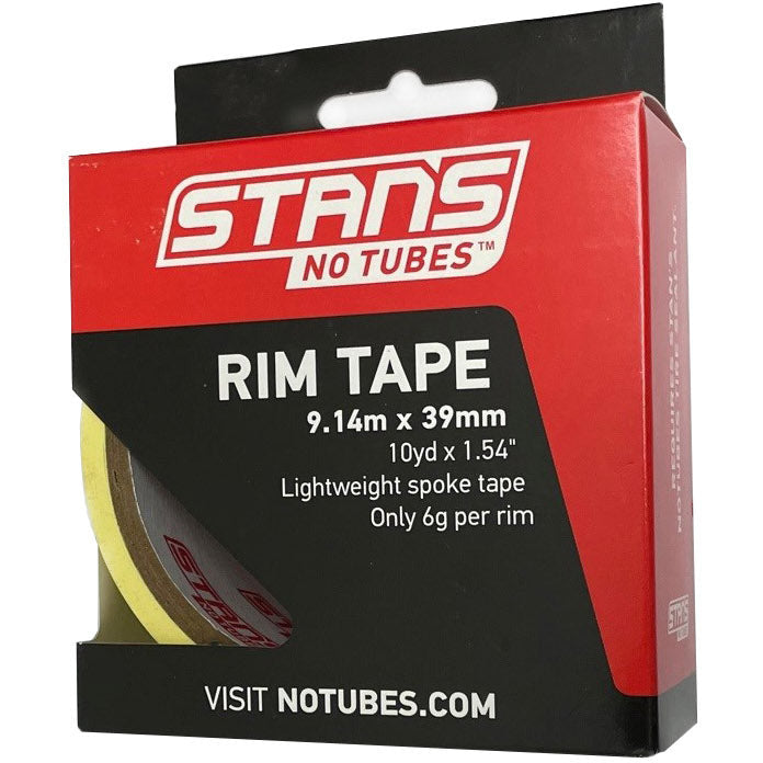 Stan's NoTubes Roll 39mm x 10 yd Tape Stans Yellow 39 mm No Tubes Rim Strip